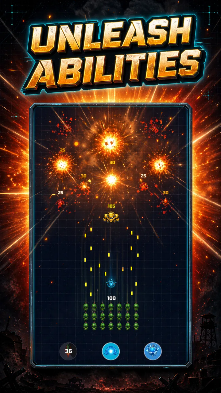 Airstrike ability screenshot in Gate Militia